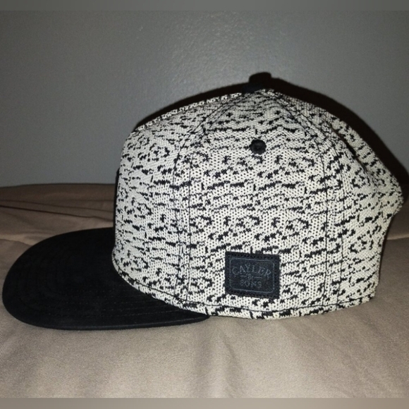 Cayler & Sons ALL DAY Turtledove Black & Grey Snapback Hat LIKE NEW! - Picture 5 of 9